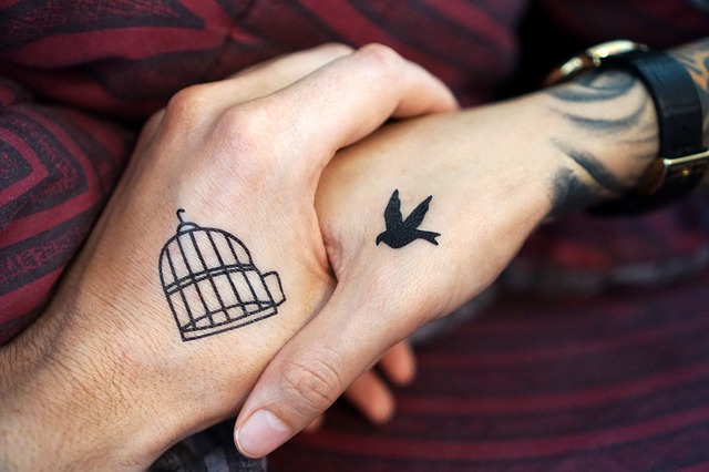 tetování na rukou
